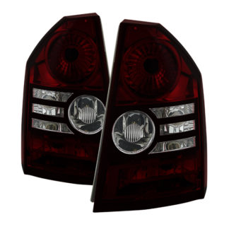 ( xTune ) Chrysler 300 2008-2010 ( Fit Base & Touring Models only and models with 2.7L or 3.5L Engines only ) OEM Style Tail Lights -Red Smoked