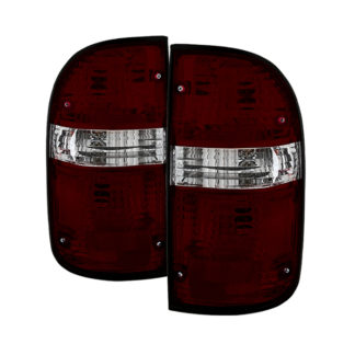 ALT-JH-TTA01-OE-RSM ( xTune ) Toyota Tacoma 01-04 OEM Style Tail Lights - Red Smoked