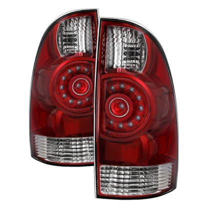 ALT-JH-TTA09-OE-RD ( xTune ) Toyota Tacoma 09-15 OEM LED Style Tail Lights - Red