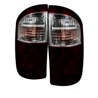 ALT-JH-TTU04-OE-RSM ( xTune ) Toyota Tundra Double Cab 04-06 ( Models with Standard Length Bed ) OEM Style Tail Lights - Red Smoked
