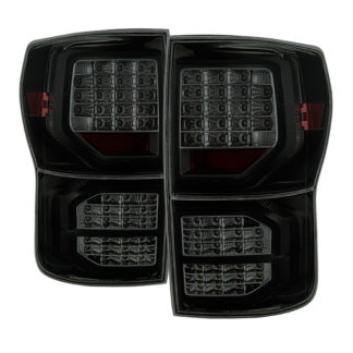 ALT-JH-TTU07-LED-G2-BSM ( xTune ) Toyota Tundra 07-13 LED Tail lights with LED Singal Function - Black Smoked