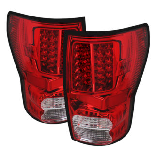 ALT-JH-TTU07-LED-RC ( xTune ) Toyota Tundra 07-13 LED Tail lights - Red Clear