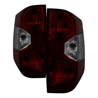 ALT-JH-TTU14-OE-RSM ( xTune ) Toyota Tundra 2014-2018 OEM Style Tail Lights  - Dark Red