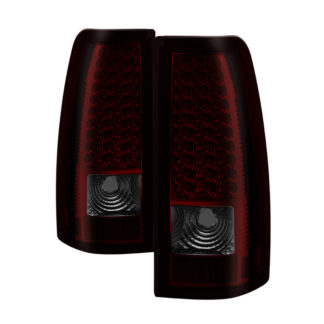 ALT-ON-CS99-LED-RS ( xTune ) Chevy Silverado 1500/2500/3500 99-02 / GMC Sierra 1500/2500/3500 99-06 and 2007 Sierra Classic  LED Tail Lights - Red Smoke