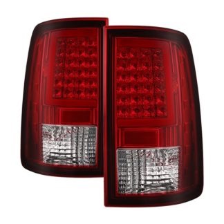 ALT-ON-DRAM13V2-LBLED-RC ( xTune ) Dodge Ram 1500 13-18 / Ram 2500/3500 13-18 LED Tail Lights - LED Model only ( Not Compatible With Incandescent Model ) - Red Clear