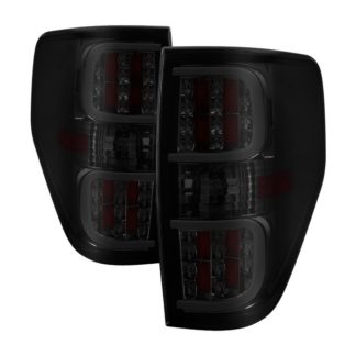 ALT-ON-FF15009-LBLED-SM ( xTune ) Ford F150 09-14 LED Tail Lights - Smoke