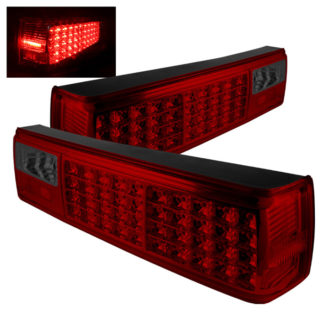 ALT-ON-FM87-LED-RS ( xTune ) Ford Mustang 87-93 LED Tail Lights - Red Smoke