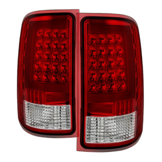 ALT-ON-GS07-G2-LED-RC ( xTune ) GMC Sierra 1500 07-13  2500HD/3500HD 07-14 (does not fit 3500HD Dually Models) LED Tail Lights - Red Clear