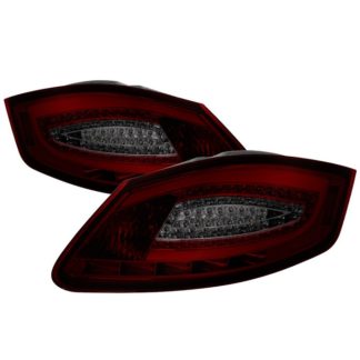 ALT-ON-P98705-LED-RS ( xTune ) Porsche 987 Cayman 06-08 / Boxster 05-08 LED Tail Lights - Red Smoke