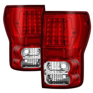 ALT-ON-TTU07-LED-RC ( xTune ) Toyota Tundra 07-13 LED Tail lights - Red Clear