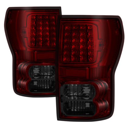 ALT-ON-TTU07-LED-RS ( xTune ) Toyota Tundra 07-13 LED Tail lights - Red Smoke