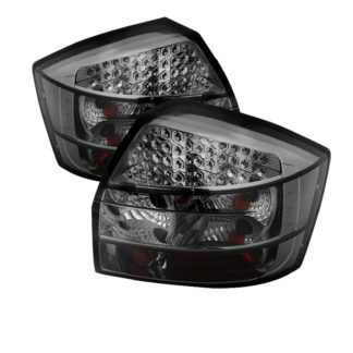 ( Spyder ) Audi A4 02-05 (Does not fit covertible or wagon models) LED Tail Lights - Smoke