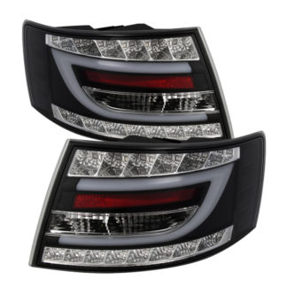 ( Spyder ) Audi A6 05-08 4Dr Sedan Only (Does not fit Quattro) Light Bar LED Tail Lights - Incandescent Model Only ( Not Compatible With LED Model ) - Black