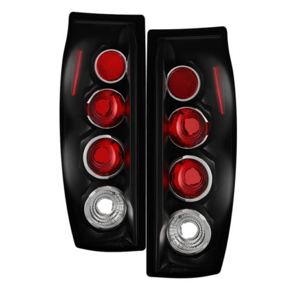 ( Spyder ) Chevy Avalanche 02-06 Euro Style Tail Lights - Black