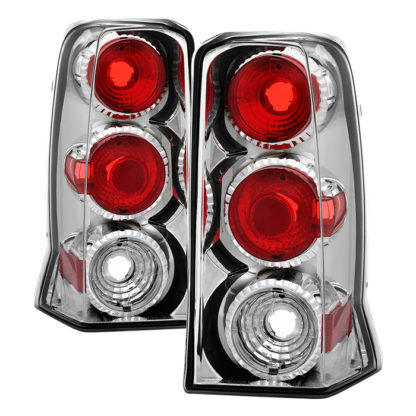 ( Spyder ) Cadillac Escalade SUV ( Not EXT ) 02-06 Euro Style Tail Lights - Chrome