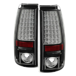 ( Spyder ) Chevy Silverado 1500/2500 03-06 and 2007 Silverado Classic ( Does Not Fit Stepside ) LED Tail Lights - Black