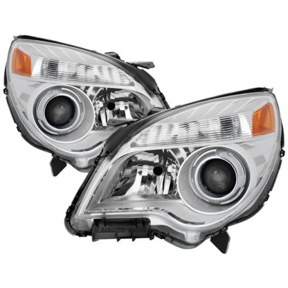 ( OE ) Chevy Equinox LTZ  Halogen only 2010-2013 ( Won‘t Fit LS  LT and HID Models ) OEM Style Headlights - Chrome