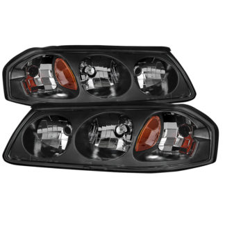 ( OE ) Chevrolet Impala 00-04 OEM Headlamps – Black