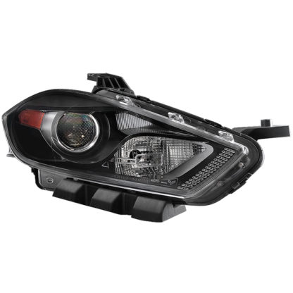 ( OE ) Dodge Dart 13-15 Halogen Only (Don‘t Fit HID models ) Passenger Side Projector Headlight -OEM Right - Black