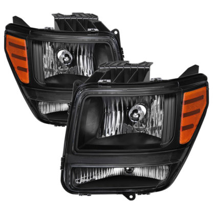 ( xTune ) Dodge Nitro 2007-2011 OEM Style Headlights - Black