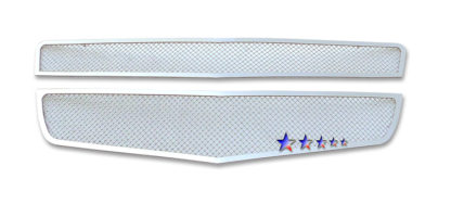 Mesh Grille 2009-2012 Chevy Traverse  Main Upper Chrome