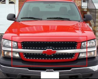 GR03LEG17H 1.8mm Wire Mesh Rivet Style Grille 2002-2006 Chevy Avalanche