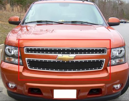 GR03LFD51H 1.8mm Wire Mesh Rivet Style Grille 2007-2014 Chevy Avalanche