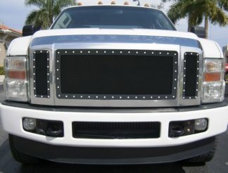 GR06LEA71H 1.8mm Wire Mesh Rivet Style Grille 2008-2010 Ford F-250