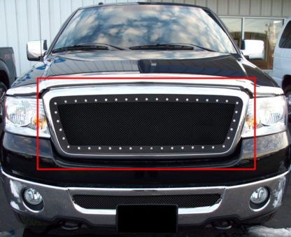 GR06LEH15H 1.8mm Wire Mesh Rivet Style Grille 2004-2008 Ford F-150