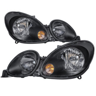 ( xTune ) Lexus GS300/GS400/GS430 98-05 Halogen Only ( don‘t fit HID model ) Crystal Headlights - Black