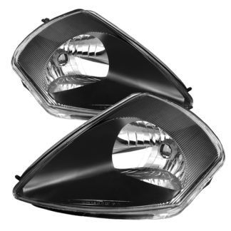( xTune ) Mitsubishi Eclipse 00-05 Crystal Headlights – Black