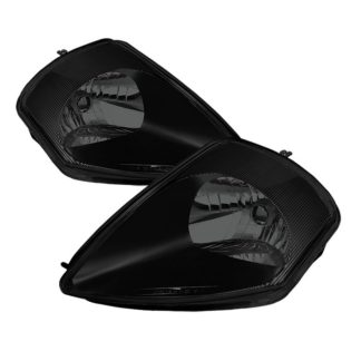 ( xTune ) Mitsubishi Eclipse 00-05 OEM Style Headlights – Black Smoked