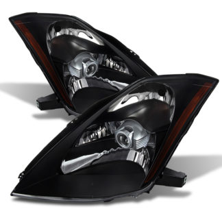 ( xTune ) Nissan 350Z 03-05 Crystal Headlights – Xenon/HID Model Only ( Not Compatible With Halogen Model ) – Black