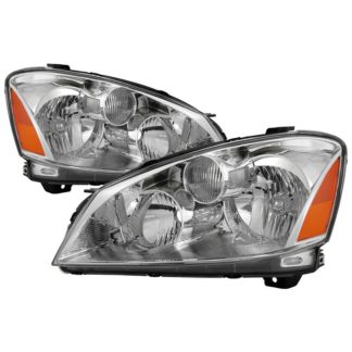 ( OE ) Nissan Altima 05-06 Halogen Model Only ( Does Not Fit HID Model ) OEM Style Headlights -Chrome
