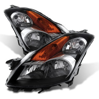( xTune ) Nissan Altima 07-09 Sedan Crystal Headlights – Halogen Model Only ( Not Compatible With Xenon/HID Model ) – Black