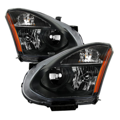 ( xTune ) Nissan Rogue 08-14 HID Model Only ( Don‘t Fit Halogen models ) OEM Style Headlights-Black