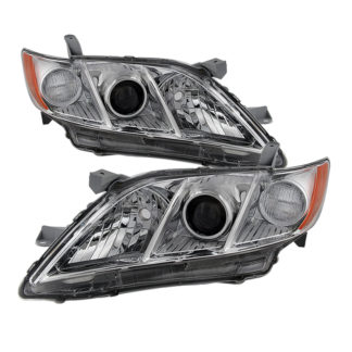 ( OE ) Toyota Camry 07-09 ( US Built Models Only  Does Not Fit Hybrid Models ) OEM Style headlights – Chrome