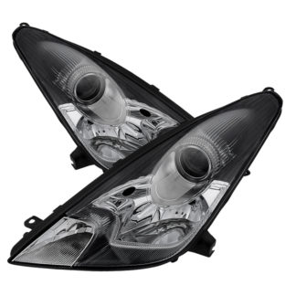 ( OE ) Toyota Celica 00-05 Crystal Headlights - Halogen Model Only ( Not Compatible With Xenon/HID Model ) - Chrome