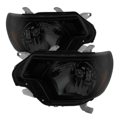 ( xTune ) Toyota Tacoma 2012-2015  OEM Style headlights - Black Smoked
