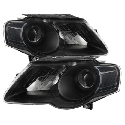 ( xTune ) Volkswagen Passat 06-10 (Halogen Only) Projector Headlights - Black