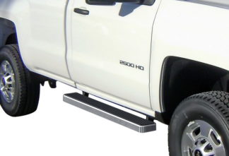 iStep 5 Inch Hairline | 2007-2018 Chevy/GMC Silverado/Sierra 1500 Regular Cab (Incl. 2019 Silverado 1500 LD & 2019 Sierra 1500 Limited ) 2007-2019 Chevy/GMC Silverado/Sierra 2500 HD/3500 HD Regular Cab (Incl. Diesel models with DEF tanks) Not For 07 Classic Model (Pair)