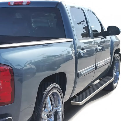 iStep 5 Inch Hairline | 2001-2013 Chevy Silverado/ GMC Sierra 1500/1500HD Crew Cab 2001-2014 Chevy Silverado/ GMC Sierra 2500/2500HD/3500 Crew Cab (Excl. C/K "Classic" & S.S. Models) (Pair)
