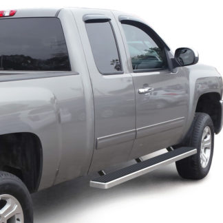 iStep 5 Inch Hairline | 1999-2013 Chevy Silverado/ GMC Sierra 1500/2500 Extended Cab 2001-2014 Chevy Silverado/ GMC Sierra 2500HD/3500 Extended Cab  (Excl. C/K Classic Body Style & S.S. Models) (Pair)