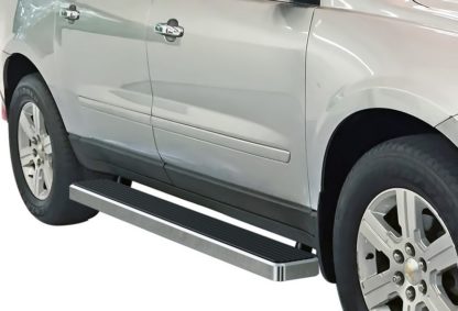 iStep 6 Inch Running Board 2007-2010 Saturn Outlook   Hairline Finish