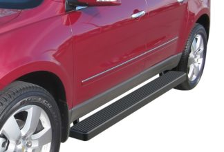 iStep 6 Inch Running Board 2007-2010 Saturn Outlook   Black Finish