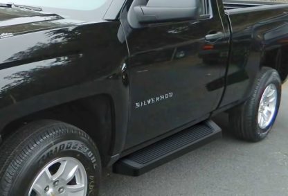 iRunning Board 6 Inch 2007-2018 Chevy Silverado 2500 Regular Cab  Black