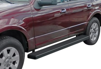 iStep 6 Inch Running Board 2003-2017 Ford Expedition   Black Finish