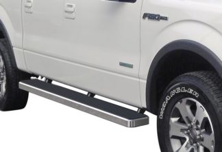 iStep 6 Inch Running Board 2009-2014 Ford F-150 SuperCrew Cab  Hairline Finish