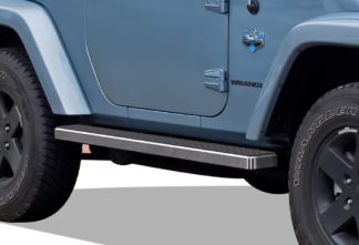 iStep 5 Inch Hairline | 2007-2018 Jeep Wrangler JK 2-Door(Factory sidesteps or rock rails have to be removed) (Pair)