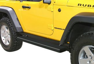 iStep 5 Inch Black | 2007-2018 Jeep Wrangler JK 2-Door(Factory sidesteps or rock rails have to be removed) (Pair)